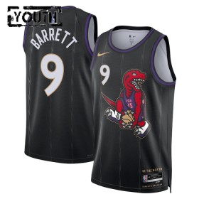 Canotte Bambino Toronto Raptors RJ Barrett Nike 2024-25 City Edition Nero Swingman